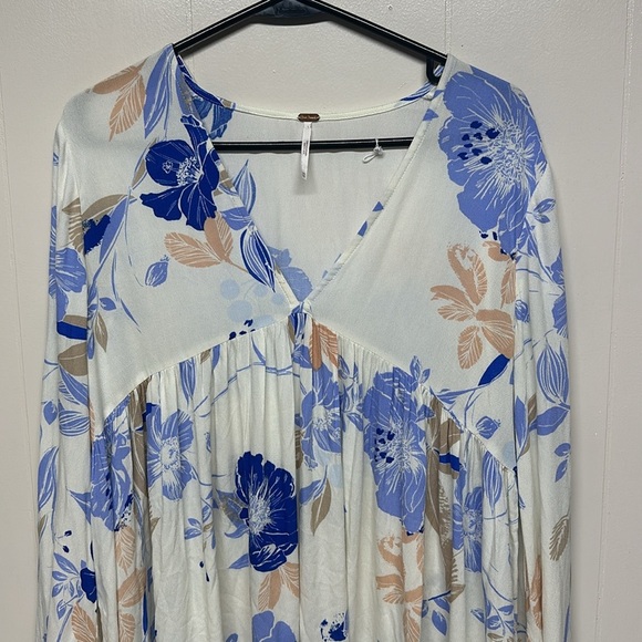 Free People Bella Tunic Boho Oversized Size XS - Picture 2 of 7